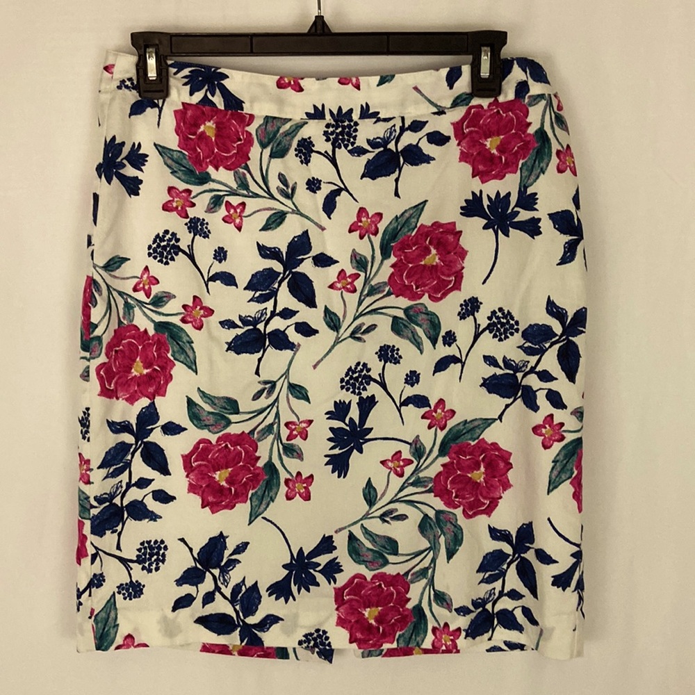 Van Heusen Floral Print Skirt Size 12